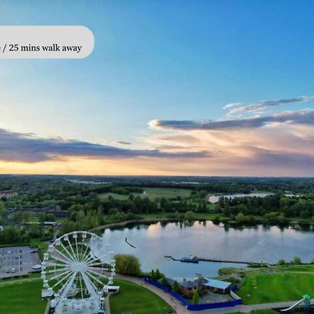 Luxury Campbell Park Apartments In Central Mk With Balcony, Free Parking & Smart Tv With Netflix By Yoko Property Милтон-Кейнс Экстерьер фото